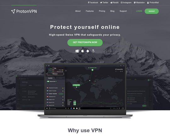 Proton VPN Logo