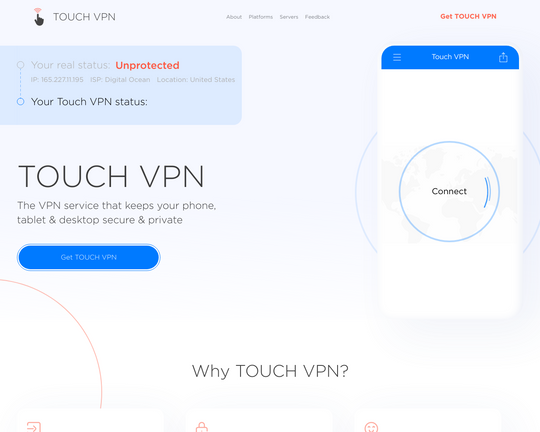 Touch VPN Logo